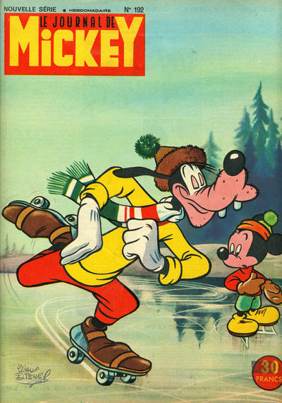 Cover for Le Journal de Mickey (Hachette, 1952 series) #192