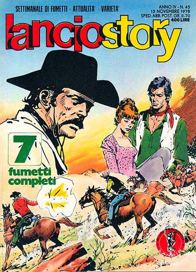 Cover for Lanciostory (Eura Editoriale, 1975 series) #v4#45