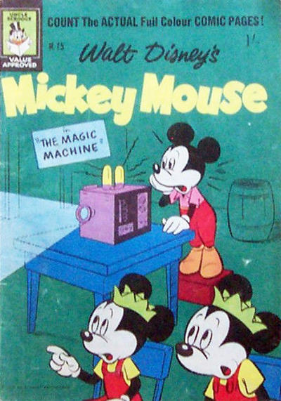 Cover for Walt Disney's Mickey Mouse (W. G. Publications; Wogan Publications, 1956 series) #75