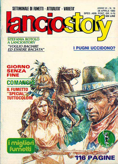 Cover for Lanciostory (Eura Editoriale, 1975 series) #v6#16