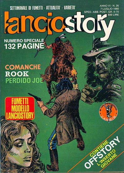 Cover for Lanciostory (Eura Editoriale, 1975 series) #v6#26