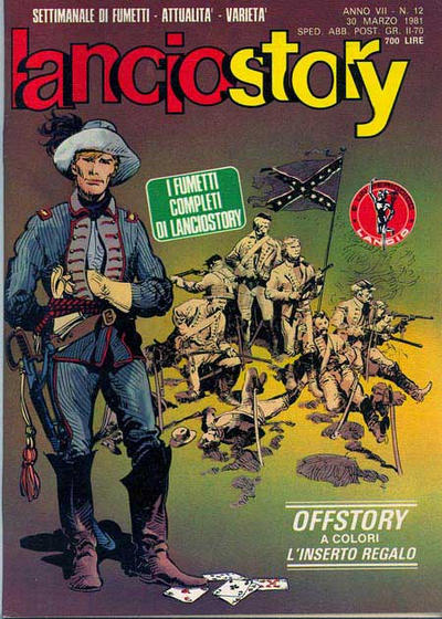 Cover for Lanciostory (Eura Editoriale, 1975 series) #v7#12