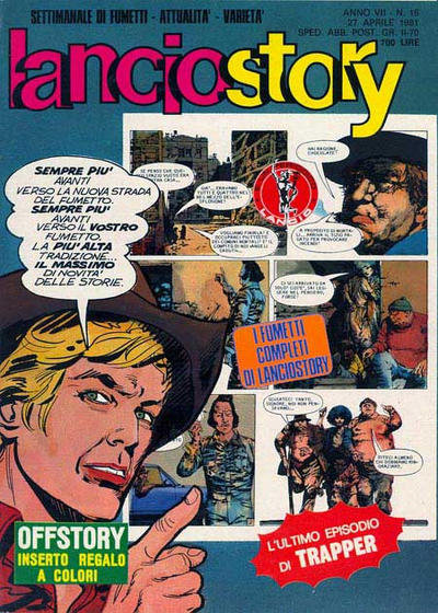 Cover for Lanciostory (Eura Editoriale, 1975 series) #v7#16