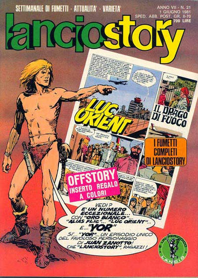 Cover for Lanciostory (Eura Editoriale, 1975 series) #v7#21