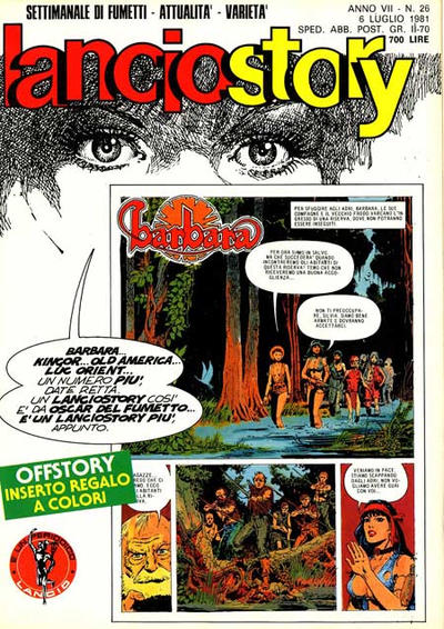Cover for Lanciostory (Eura Editoriale, 1975 series) #v7#26