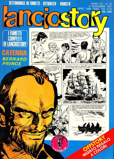 Cover for Lanciostory (Eura Editoriale, 1975 series) #v7#43