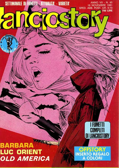 Cover for Lanciostory (Eura Editoriale, 1975 series) #v7#45