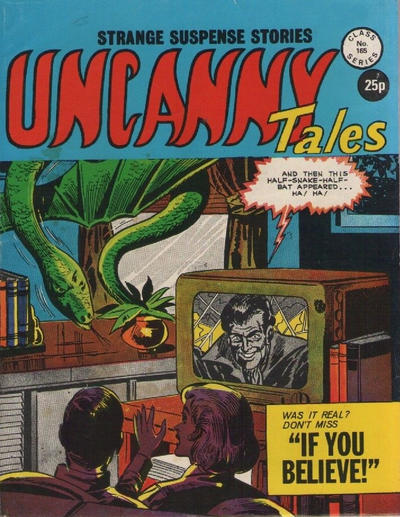 Cover for Uncanny Tales (Alan Class, 1963 series) #165