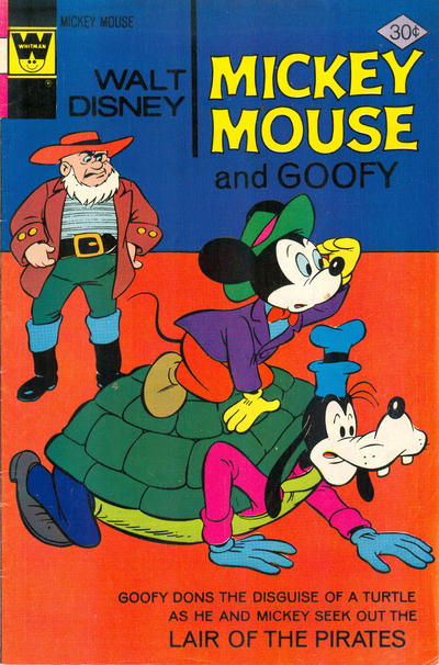 Cover for Mickey Mouse (Western, 1962 series) #170 [Whitman]