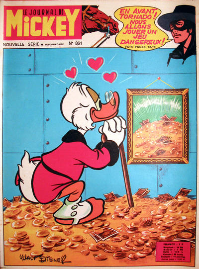 Cover for Le Journal de Mickey (Hachette, 1952 series) #861