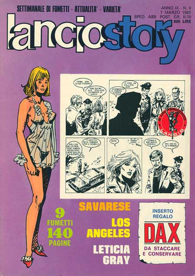 Cover for Lanciostory (Eura Editoriale, 1975 series) #v9#9
