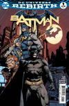 Cover for Batman (DC, 2016 series) #1 [David Finch Cover]