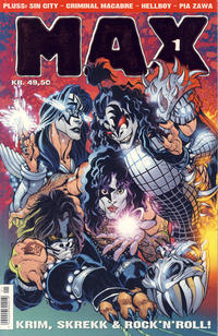 Cover Thumbnail for MAX (Seriehuset AS, 2004 series) #1 [Kiss rød glans]