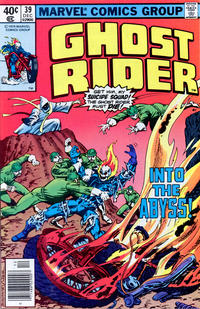 Cover Thumbnail for Ghost Rider (Marvel, 1973 series) #39 [Newsstand]