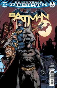 Cover Thumbnail for Batman (DC, 2016 series) #1 [David Finch Cover]