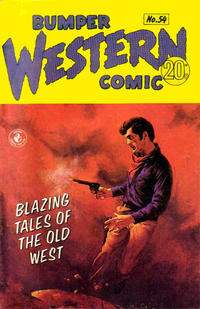Cover for Bumper Western Comic (K. G. Murray, 1959 series) #54