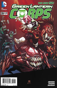 Cover Thumbnail for Green Lantern Corps (DC, 2011 series) #39
