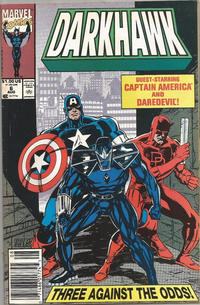 Cover Thumbnail for Darkhawk (Marvel, 1991 series) #6 [Newsstand]