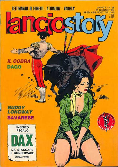 Cover for Lanciostory (Eura Editoriale, 1975 series) #v10#25