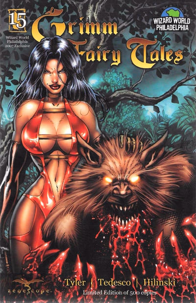 Cover for Grimm Fairy Tales (Zenescope Entertainment, 2005 series) #15 [2007 Wizard World Philadelphia Exclusive Clint Hilinski Variant]
