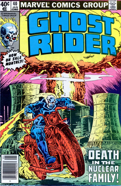 Cover for Ghost Rider (Marvel, 1973 series) #40 [Newsstand]