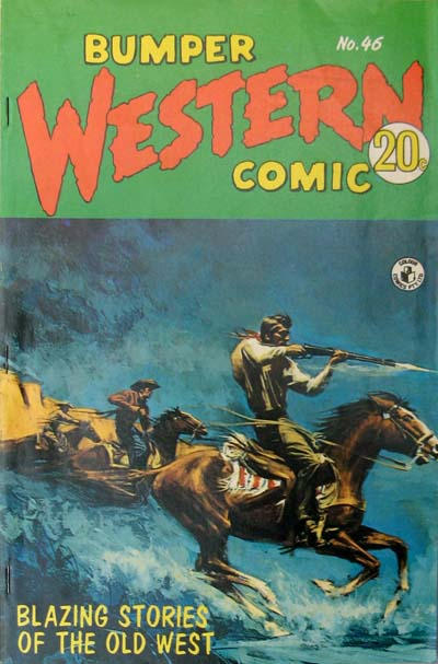 Cover for Bumper Western Comic (K. G. Murray, 1959 series) #46