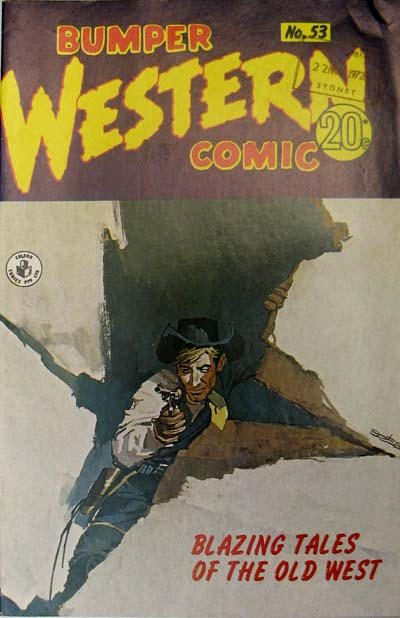 Cover for Bumper Western Comic (K. G. Murray, 1959 series) #53