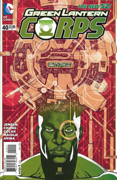 Cover for Green Lantern Corps (DC, 2011 series) #40