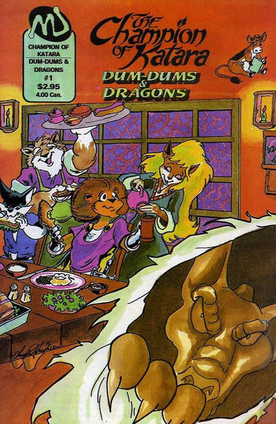 Cover for The Champion of Katara: Dum-Dums & Dragons (MU Press, 1995 series) #1