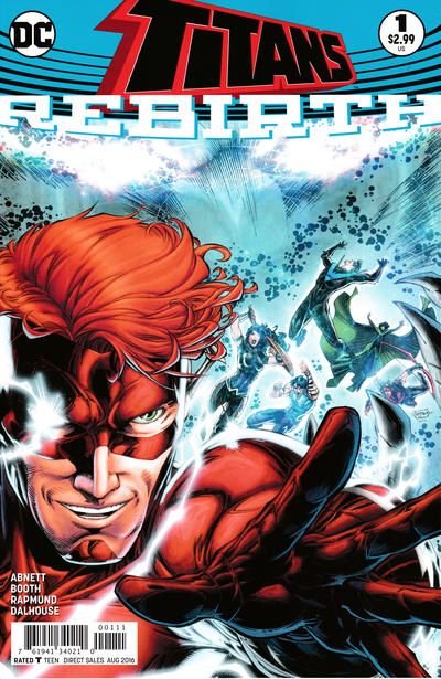 Cover for Titans: Rebirth (DC, 2016 series) #1
