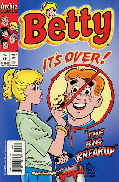Cover for Betty (Archie, 1992 series) #99 [Direct Edition]