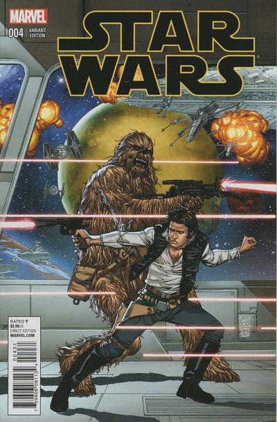 Cover for Star Wars (Marvel, 2015 series) #4 [Incentive Giuseppe Camuncoli Variant]