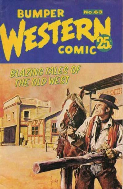 Cover for Bumper Western Comic (K. G. Murray, 1959 series) #63