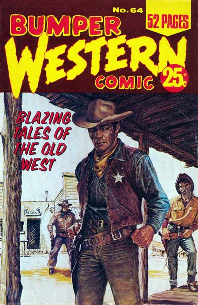 Cover for Bumper Western Comic (K. G. Murray, 1959 series) #64