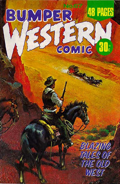 Cover for Bumper Western Comic (K. G. Murray, 1959 series) #67