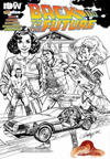 Cover Thumbnail for Back to the Future (2015 series) #1 [Jscottcampbell.com Exclusive Sketch Cover]