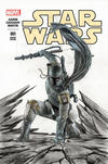 Cover Thumbnail for Star Wars (2015 series) #1 [Forbidden Planet Exclusive Adi Granov Partial Black and White/Fade Variant]