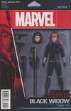 Cover Thumbnail for Black Widow (2016 series) #1 [John Tyler Christopher Action Figure (Black Widow)]