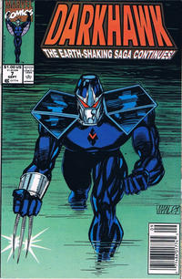 Cover Thumbnail for Darkhawk (Marvel, 1991 series) #7 [Newsstand]