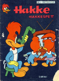 Cover Thumbnail for Hakke Hakkespett (Serieforlaget / Se-Bladene / Stabenfeldt, 1963 series) #5/1963