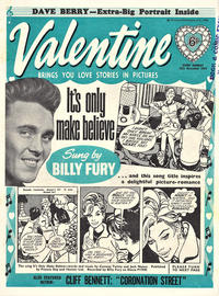 Cover Thumbnail for Valentine (IPC, 1957 series) #12 December 1964