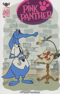 Cover Thumbnail for The Pink Panther (American Mythology Productions, 2016 series) #1 [Pink Pals Cover]