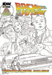 Cover Thumbnail for Back to the Future (IDW, 2015 series) #1 [Diamond UK Retail Exclusive Cover]