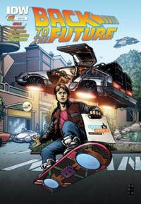 Cover Thumbnail for Back to the Future (IDW, 2015 series) #1 [Carol and John's Comic Book Shop Exclusive Cover]