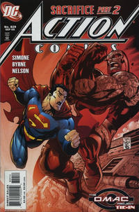 Cover Thumbnail for Action Comics (DC, 1938 series) #829 [Second Printing]