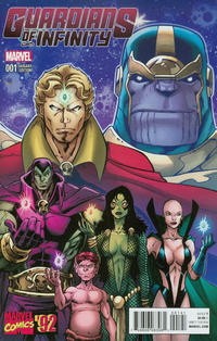 Cover Thumbnail for Guardians of Infinity (Marvel, 2016 series) #1 [Incentive Ron Lim Marvel '92 Variant]