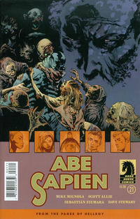 Cover Thumbnail for Abe Sapien (Dark Horse, 2013 series) #21