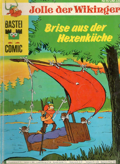Cover for Bastei-Comic (Bastei Verlag, 1972 series) #15 - Jolle der Wikinger - Brise aus der Hexenküche