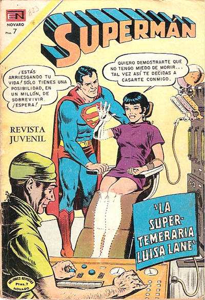 Cover for Supermán (Editorial Novaro, 1952 series) #823