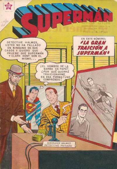 Cover for Supermán (Editorial Novaro, 1952 series) #256